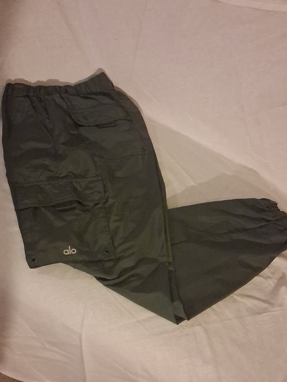 ALO Yoga Cargo Jumpsuit Pants in Olive